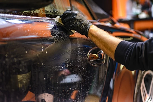Gant pour nettoyage de voiture en caoutchouc - Tech cars – Tech - cars