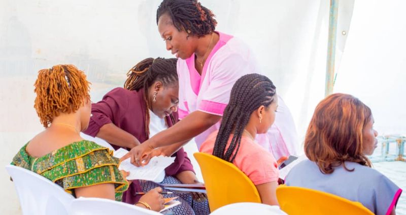 Hundreds of women have been screened for free for breast and cervical cancer